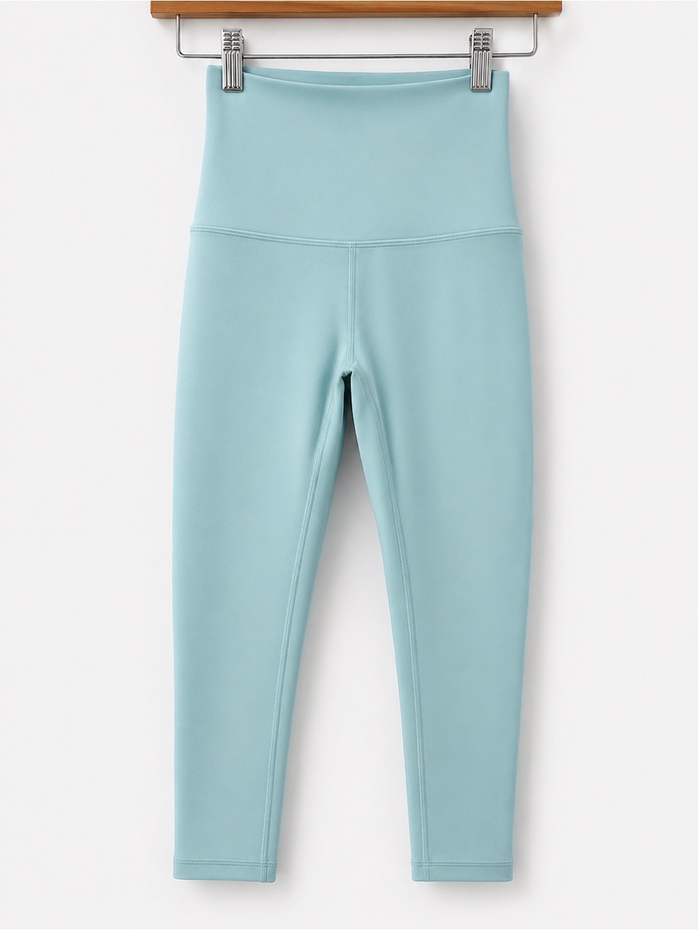 Lululemon High-Waist Leggings in Light Blue ALIGN CROPPED